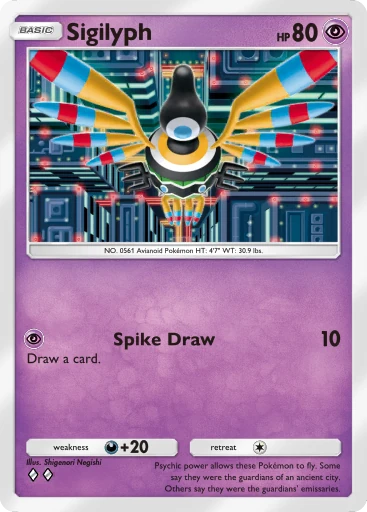 Sigilyph card art