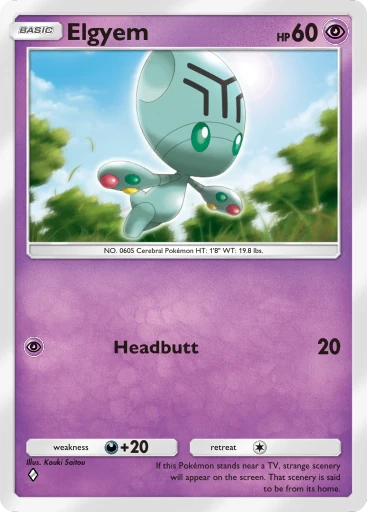 Elgyem card art
