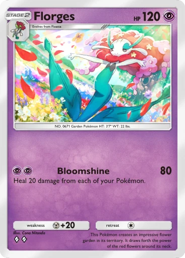 Florges card art