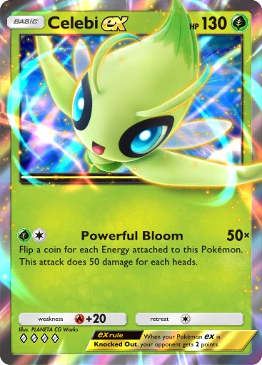 Celebi card art