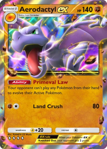 Aerodactyl card art