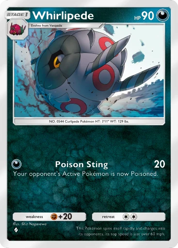 Whirlipede card art