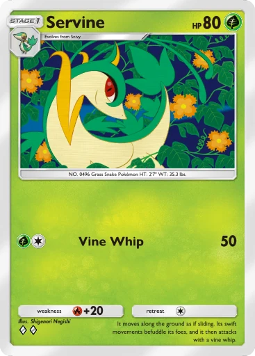 Servine card art