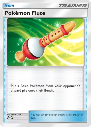 Pokémon Flute card art