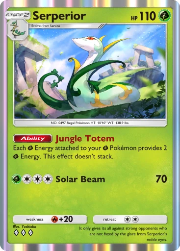 Serperior card art