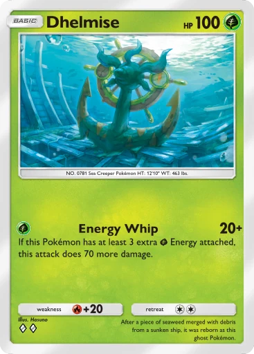 Dhelmise card art