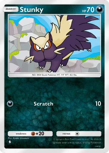 Stunky card art