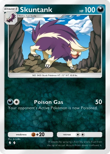 Skuntank card art