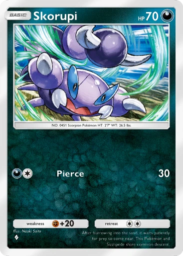 Skorupi card art
