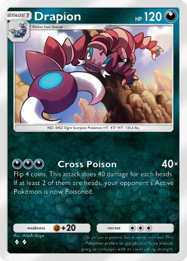 Drapion card art