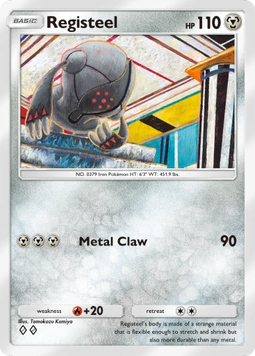 Registeel card art
