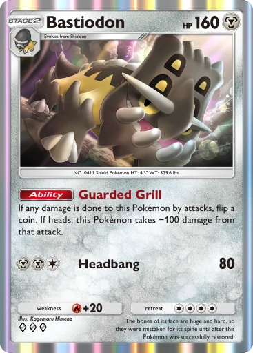 Bastiodon card art