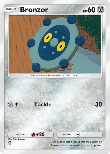 Bronzor card art