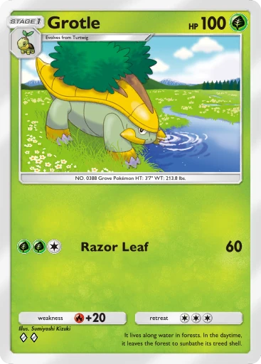 Grotle card art