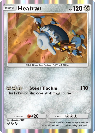 Heatran card art