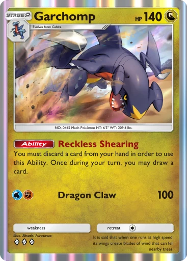 Garchomp card art