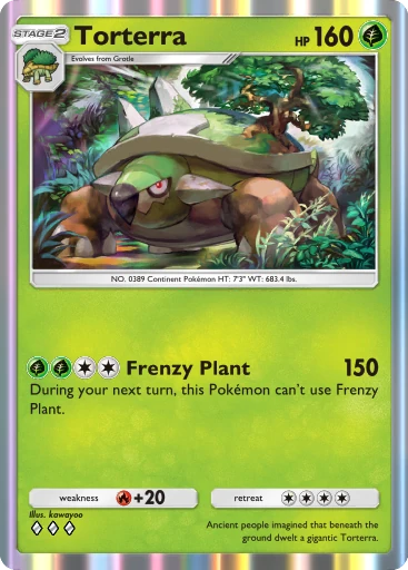 Torterra card art