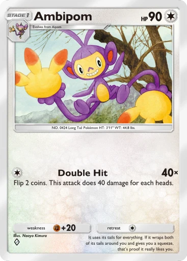 Ambipom card art