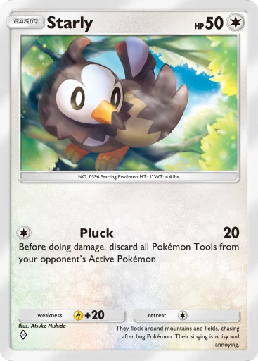 Starly card art