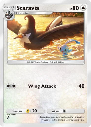 Staravia card art