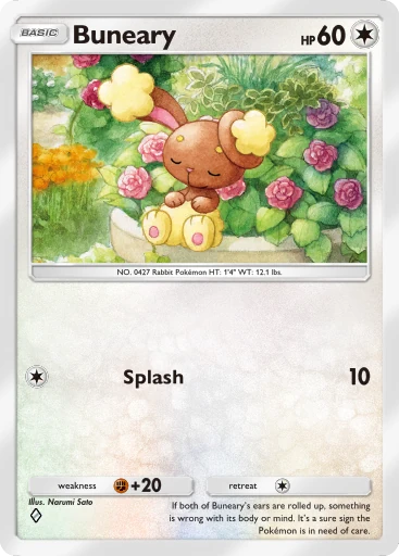 Buneary card art