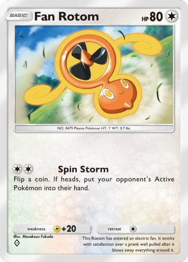 Fan Rotom card art