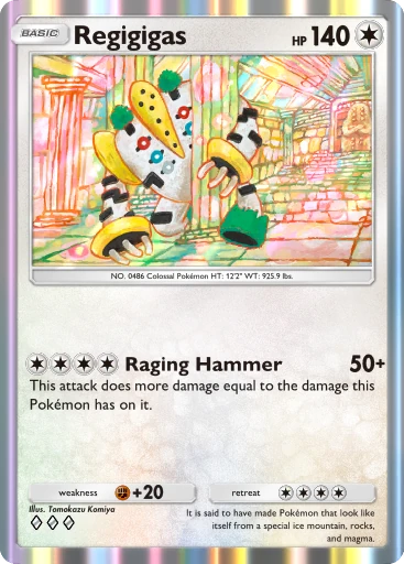 Regigigas card art