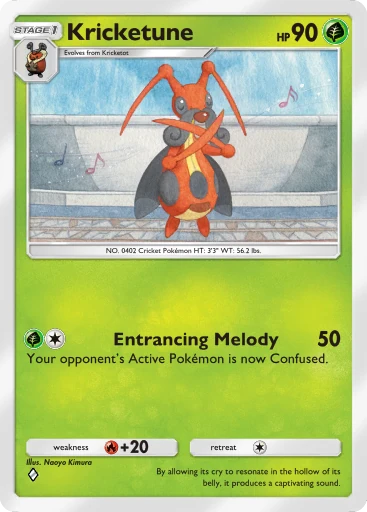 Kricketune card art