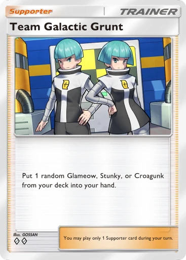 Team Galactic Grunt card art