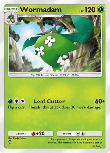 Wormadam card art