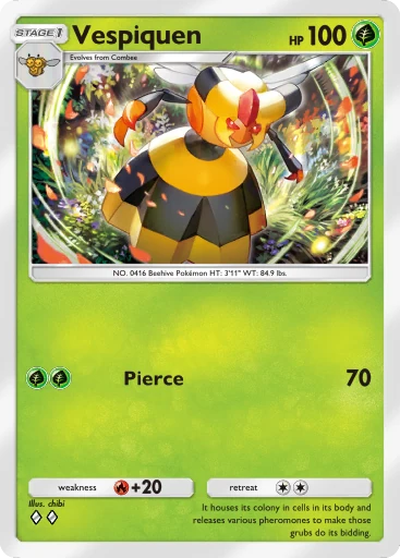 Vespiquen card art