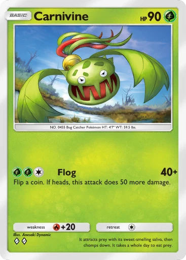 Carnivine card art