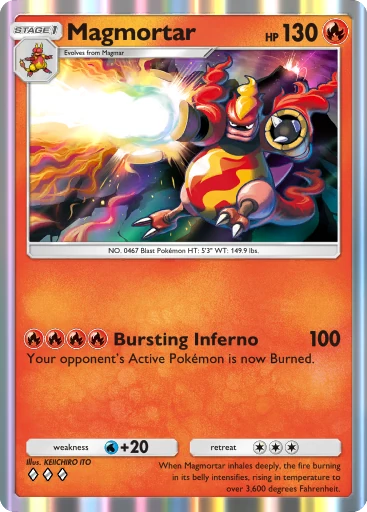 Magmortar card art