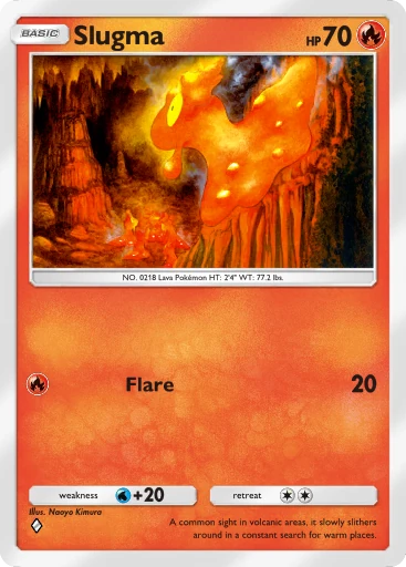 Slugma card art