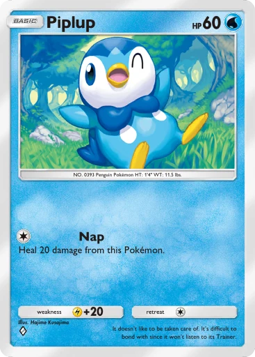 Piplup card art