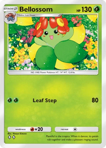 Bellossom card art