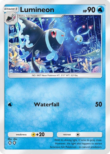 Lumineon card art