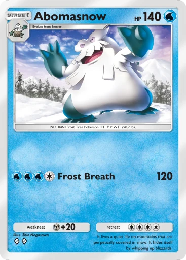 Abomasnow card art