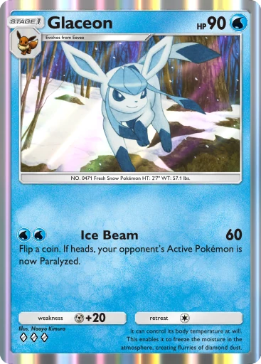 Glaceon card art