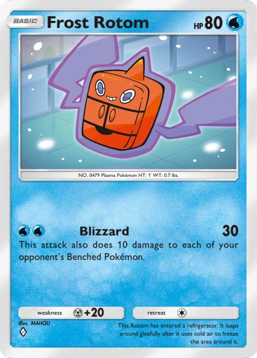 Frost Rotom card art