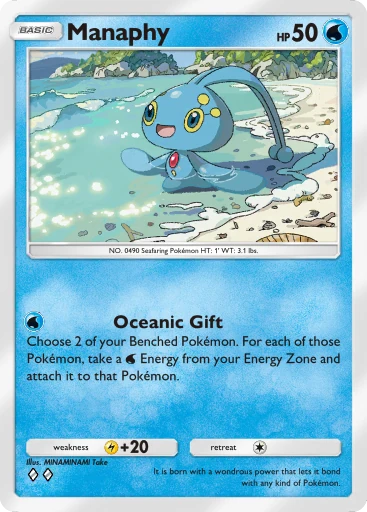 Manaphy card art