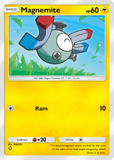 Magnemite card art