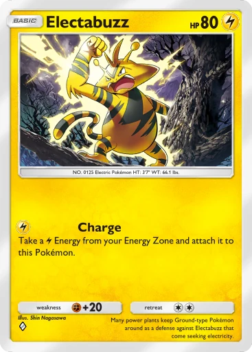 Electabuzz card art