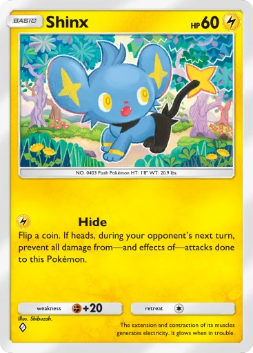 Shinx card art