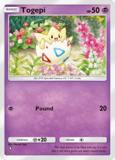 Togepi card art