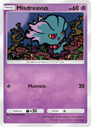Misdreavus card art