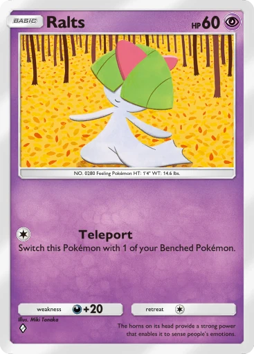 Ralts card art