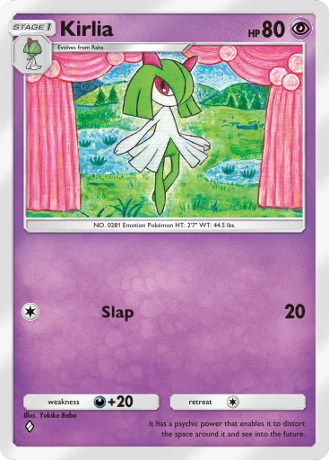 Kirlia card art