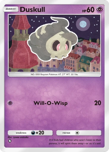 Duskull card art