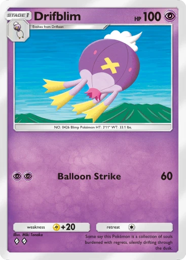 Drifblim card art